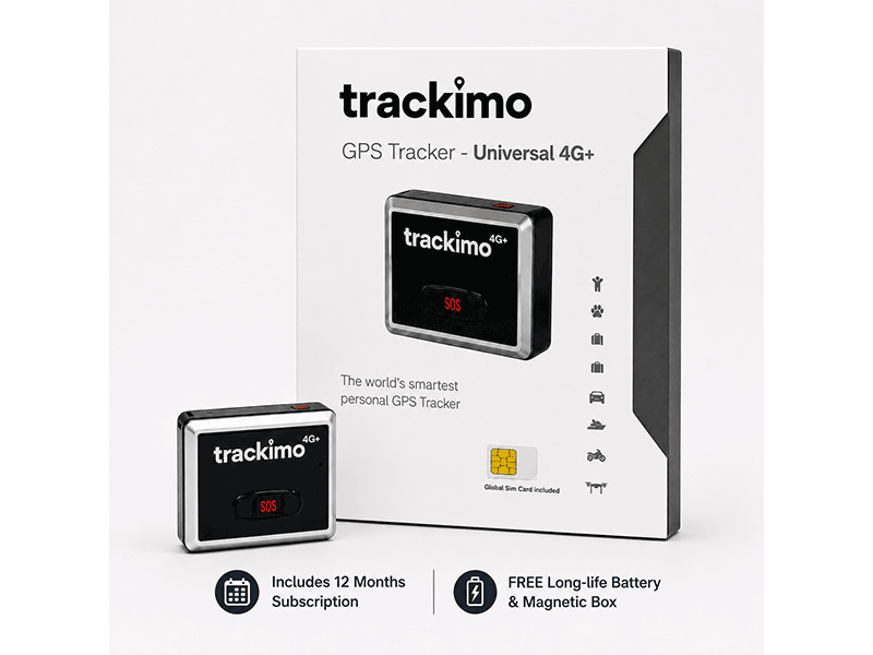 trackimo GPS Tracker-Universal 4G 本体 4G Trackimo® GPS Tracker 