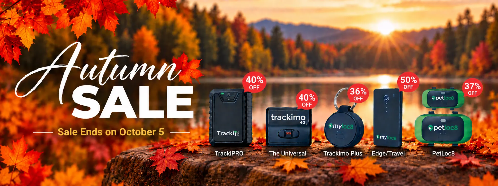 Trackimo Tracker Autumn Sale 2026